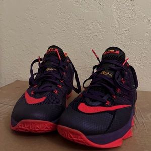Lebron 12 Low Cut Purple Size 11 Men